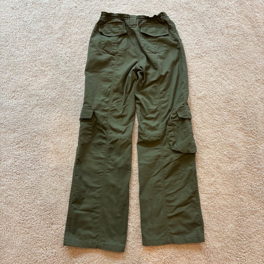 Pacsun John Galt Green Adjustable Waist Cargo Pants - Picture 7 of 12